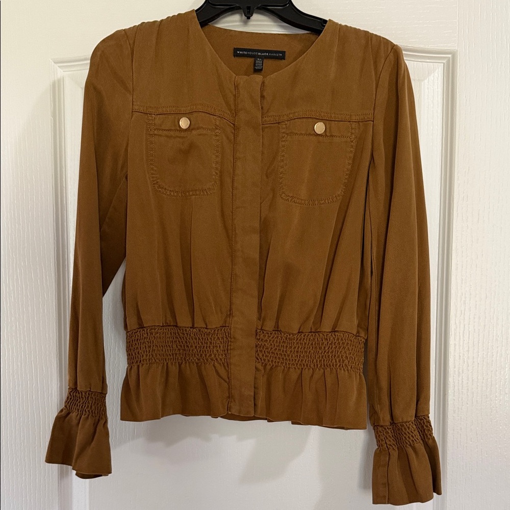 White House Black Market Brown Jacket